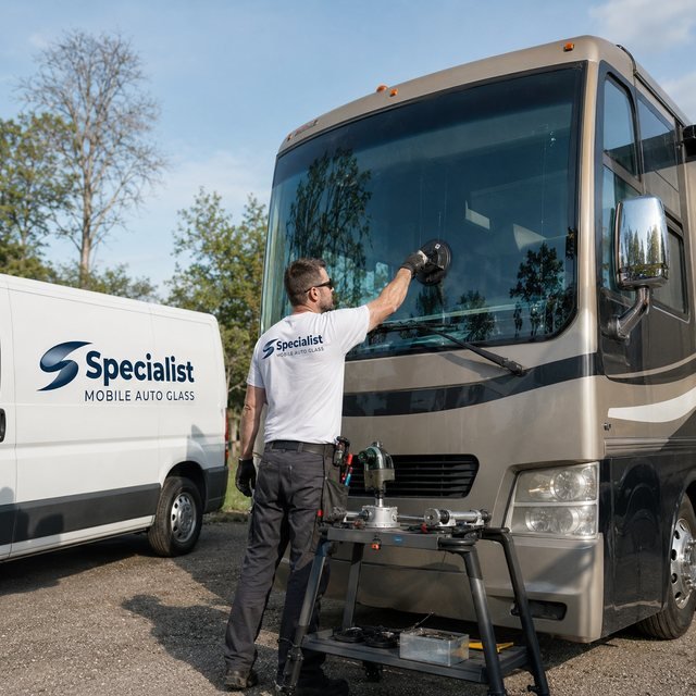 RV Auto Glass Repair and Replacement service by Specialist Mobile Auto Glass in Surprise, AZ
